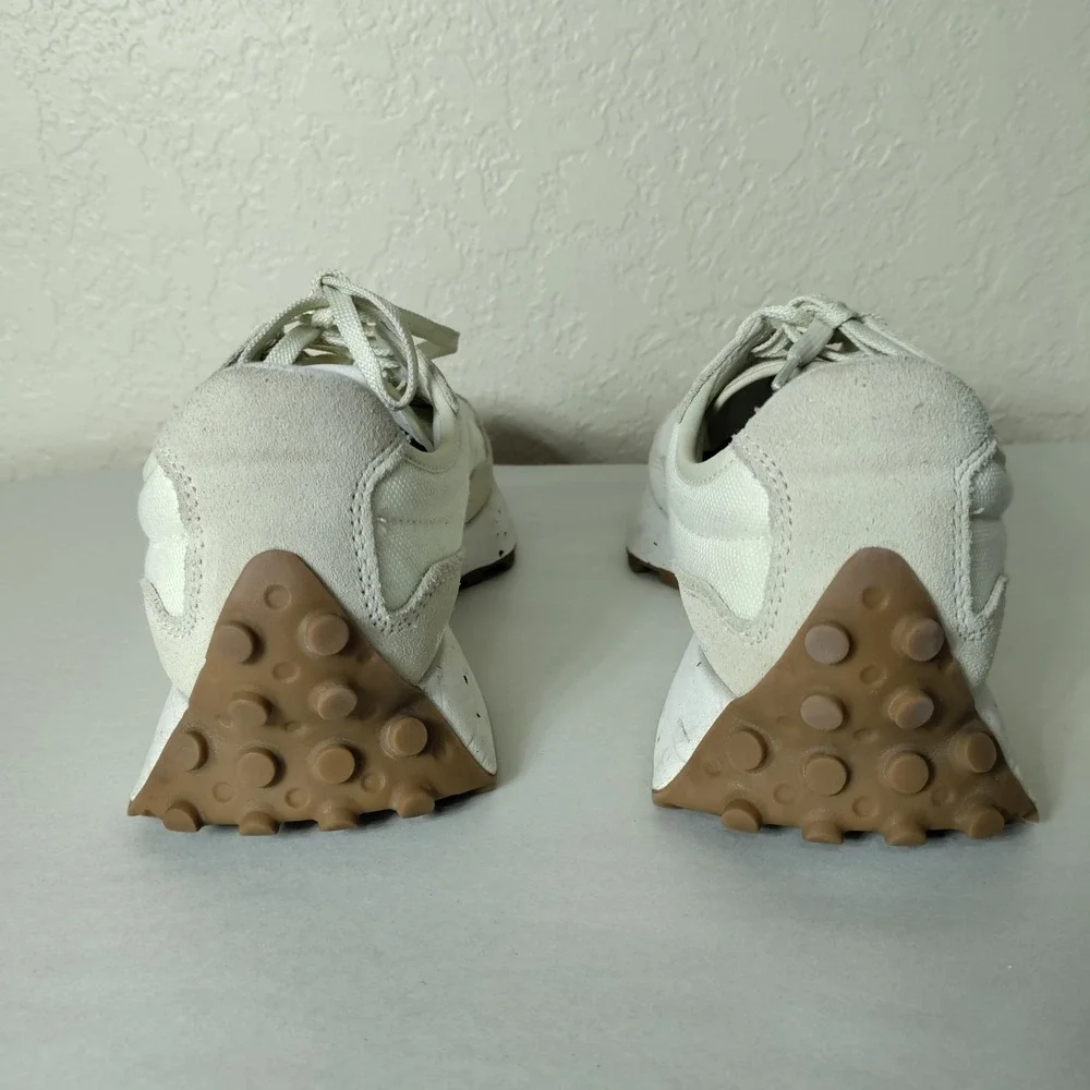 New Balance 327 Angora Sea Salt Suede Sneakers WS327SO Womens 9 Mens 7.5